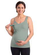Nuva, top de lactancia con cuello en V
