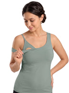 Nuva, top de lactancia con cuello en V