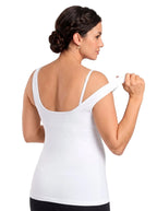 Nuva, top de lactancia con cuello en V