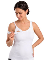 Nuva, top de lactancia con cuello en V