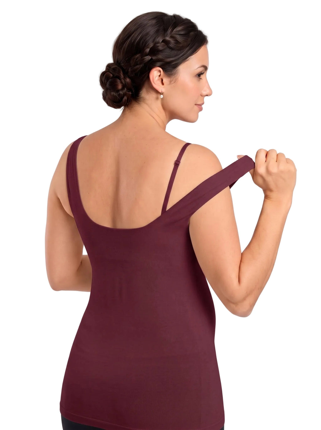 Nuva, top de lactancia con cuello en V