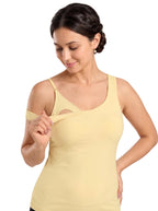 Nuva, top de lactancia con cuello en V